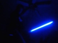 lightsaber at midnight and -_-a bulb