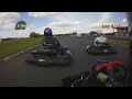 Club 100 Karting HW Sprint B Final Clay Pigeon 2015