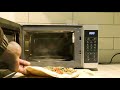 Pizza (vegan) with the Mix Grill (Combi setting) -  SHARP Microwave Oven, YC-MG02U-S (Jan 2019)