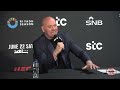 Dana White reacts to Robert Whittaker KO Ikram Aliskerov at UFC Saudi Arabia