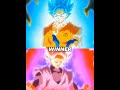 Goku [all forms] vs Goku black [all forms]