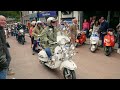 Clitheroe Scooter Rally, Sept 2022. Town ride past and Scooters walkabout. HD Vid+Photo's. SELECT HD