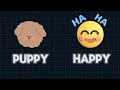 What do you hear? Puppy or Happy?