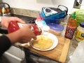 Peasant food, Torta de Huevo (Egg Pancake/ egg taco)