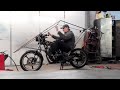 Quasar inspired enclosed motorbike motorcycle project