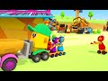 Leo the Truck & a mill! Funny cartoons for kids & learning baby videos for kids. Cars for kids.