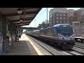 Amtrak and New Jersey Transit Railfanning in Elizabeth, NJ (North Elizabeth Station) 07/20/2019