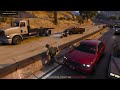 [NO COMMENTARY] GTA V LSPDFR | BIGGEST HIGHWAY SHOOTOUT OF THE WEEK | CALIFORNIA |