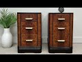 5 Absolutely JAW DROPPING Art Deco Furniture Makeovers / Restorations / Refinishing