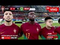 🔴 Portugal vs Irlanda EN VIVO / Amistoso Eurocopa Juega Cristiano Ronaldo