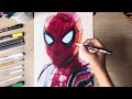 Drawing Spider-Man (Timelapse)