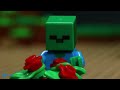 Acid Rain | Minecraft, But WATER KILLS YOU!  - LEGO Minecraft Animation