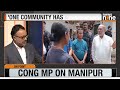 Manipur MP Alfred K. Arthur calls for the replacement of CM Biren Singh  | News9