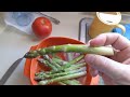 garden fresh asparagus....