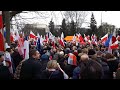 Manifestacja pod Sejmem w obronie demokracji i Trybunału Konstytucyjnego 19.12.2015