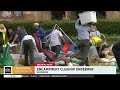 UCLA encampment cleanup underway