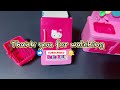 Cute Hello Kitty Refrigerator | asmr