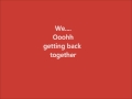 We Are Never Ever Getting Back Together- Taylor Swift (with lyrics)