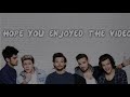 ONE DIRECTION | Finish the Lyric Challenge