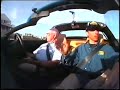 Murray Walker gives a terrified Damon Hill a flying lap around Albert Park, Melbourne 1998