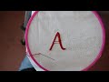 Beginner Satin Stitch Embroidery Tutorial