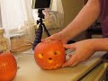 making pumpkins for halloween