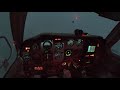 First Instrument approach in IMC at night, to minimums!