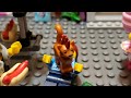 Lego Cat Lady Gets a Hotdog