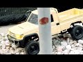 Fitting TRX4M Oil Filled Shocks on an MN82 Landcruiser 79 Model RC 12th Scale RC