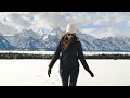 Cold Weather Minimal Plein Air Painting 🏔️ Chatty Grand Teton Video 🎨