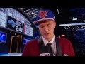 Knicks Select Kristaps Porzingis with 4th Pick in 2015 NBA Draft