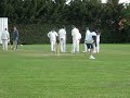 Luke Dawe 2nd wicket Basildon & Pitsea cc v East Hanningfield July 2021