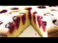 ПИРОГ С ВИШНЕЙ. Летняя быстрая выпечка. /Cherry pie.