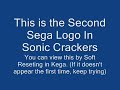 Two Sega Logos in Sonic Crackers