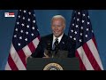 Joe Biden’s ‘creepy whisper’ dominates NATO press conference