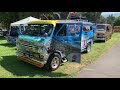 custom 70's street van show