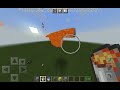 Creating a tower using lava and water (very easy!) #shorts #minecraft #youtube #minecraftshorts