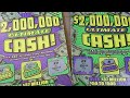 💵$2 MILLION Ultimate CASH! 💵Multiple WINNERS!!!💵 BONUS!!! 💵Ohio Lottery Scratch Off Tickets💵