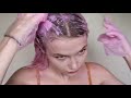 how to dye ur hair pastel pink | okaysage