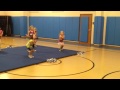 Casey cheerleading