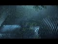 Deep Sleep Instantly on Stormy Night | Thunderstorm, Heavy Rainstorm, Mighty Thunder & Wind Howling