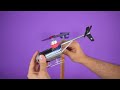 Make an Amazing Mini Electric Helicopter with recyclable materials