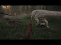 Cardinal Deinonychus Pack Hunts Allo Hatchlings | Path of Titans Realism Gameplay
