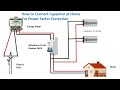 How Capacitor connected at home for power factor correction..Saving electricity at home