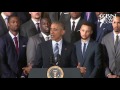 Obama Honors Golden State Warriors, Stephen Curry