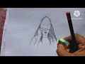Drawing a girl with a cap #dawing for beginner step by step। টুপি পরা মেয়ে অংকন।