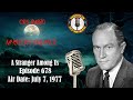 CBS Radio Mystery Theater: A Stranger Among Us | Air Date: July 7, 1977