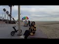 Santa Monica Beach and Venice Beach walk