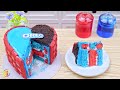 Amazing KITKAT Cake Dessert | Delicious Miniature OREO-KITKAT Cake Decorating | Rainbow Chocolate