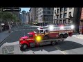 FDNY Towing New York's Biggest Fire Trucks in GTA 5!